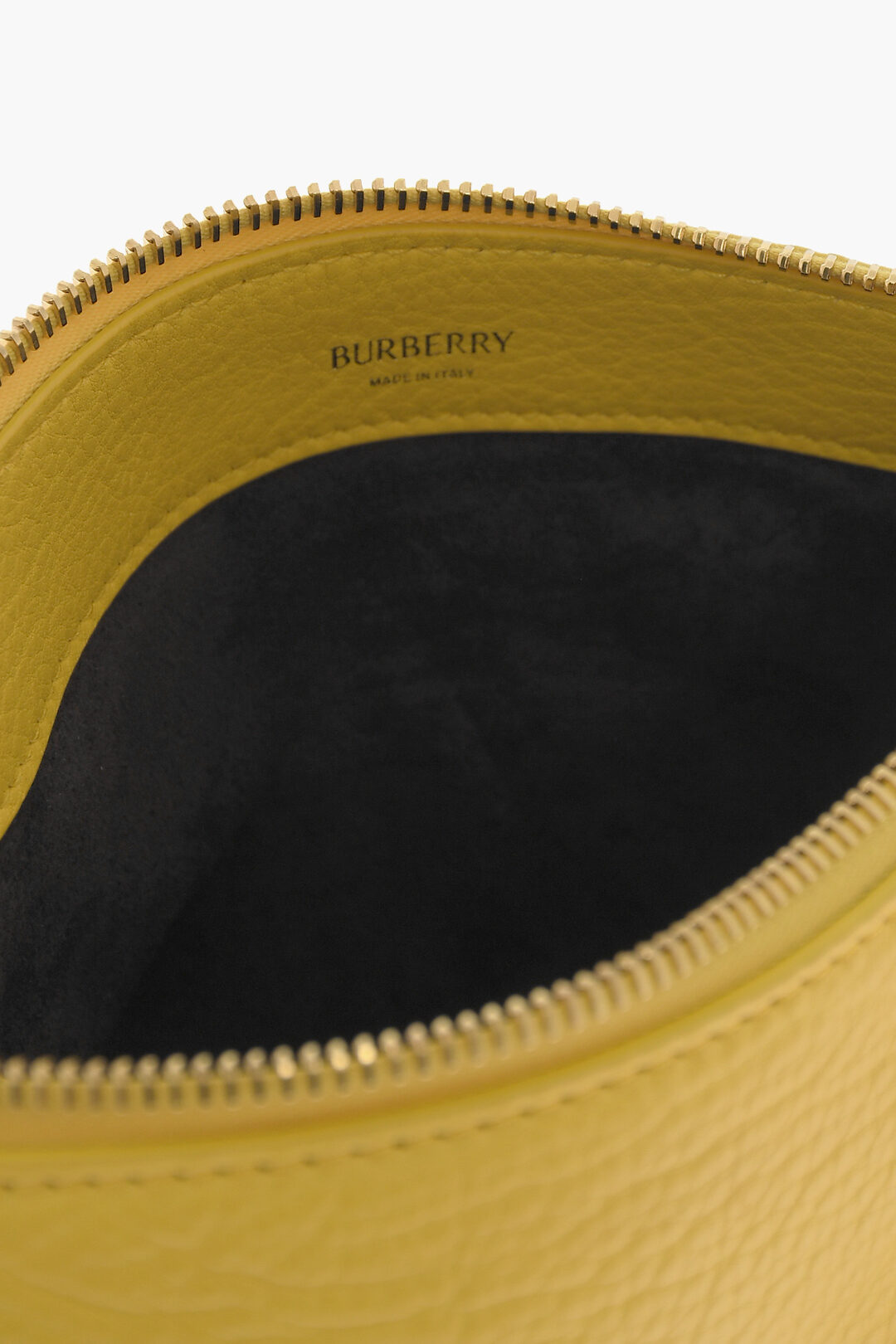 Burberry Textured Leather SM KNIGHT Shoulder Bag with Metal