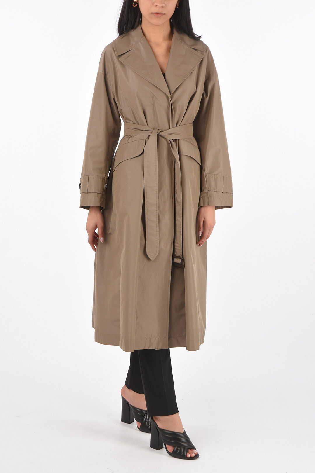 Max Mara THE CUBE Half-lined EIMPER Trench with Belt women - Glamood Outlet