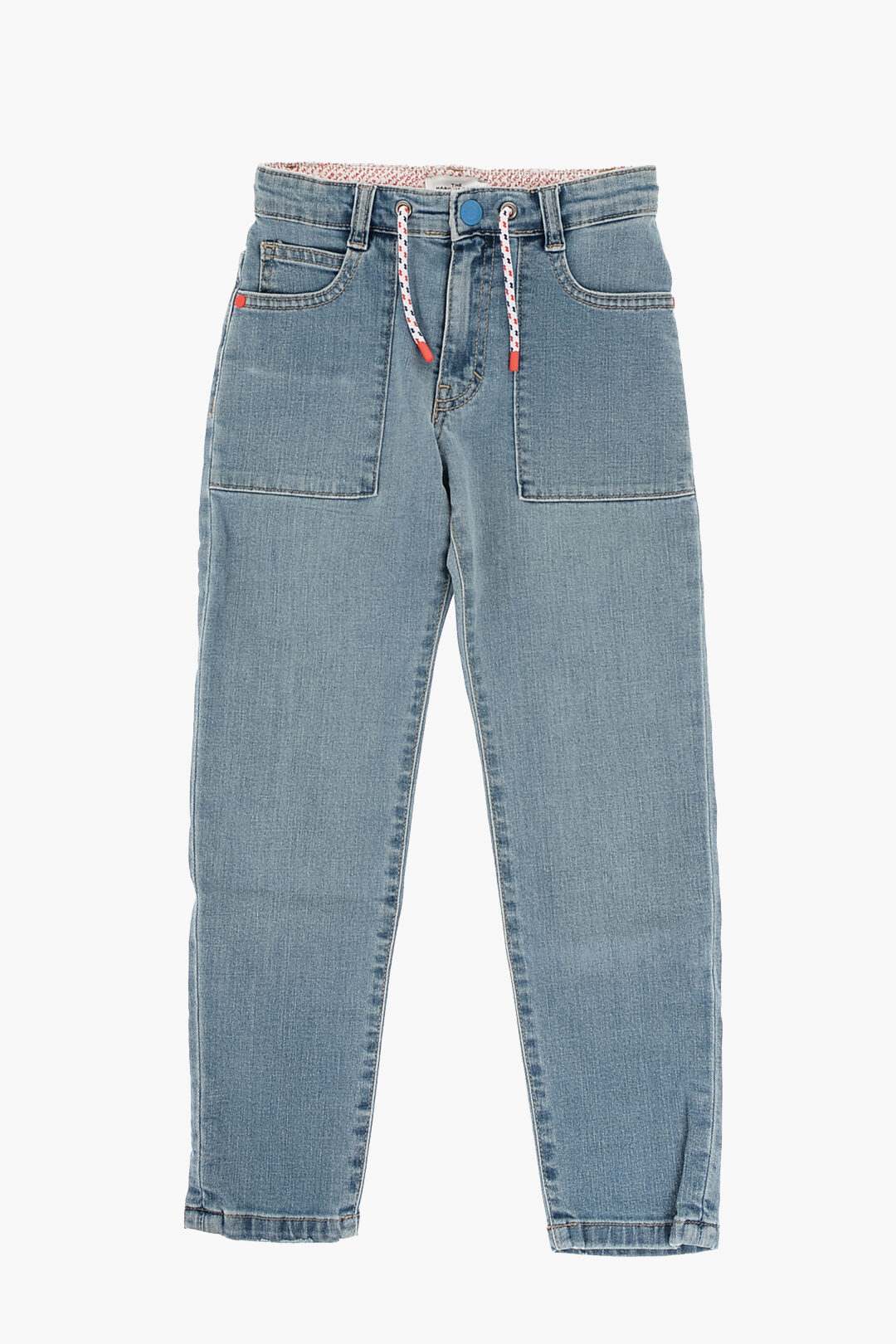 デニム・ジーパン MARC JACOBS MONOGRAM COTTON DENIM JEANS Blue 'The Washed Monogram' Jeans by Marc Jacobs on Sale
