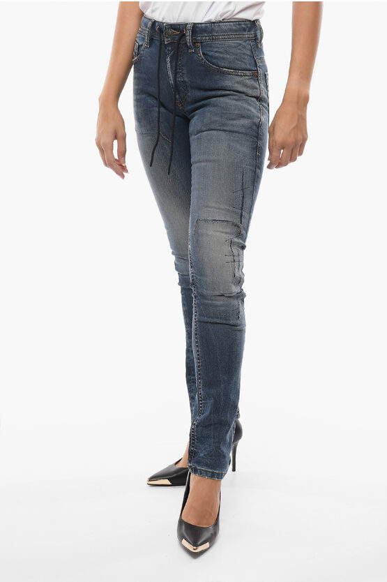 Diesel Thommer Jogger Denims With Distressed Effect