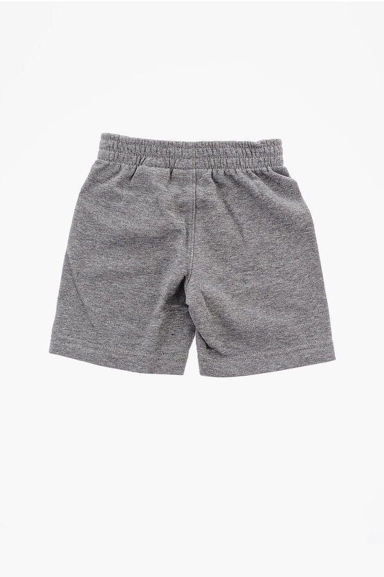 Tie-Dye Effect T-Shirt and Drawstring Waist Shorts Set