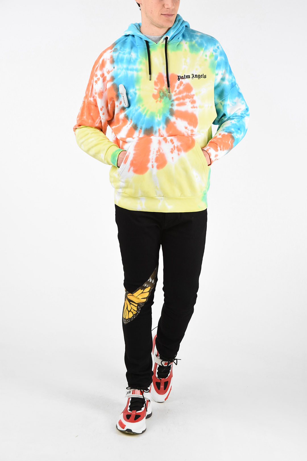 Felpa palm clearance angels tie dye