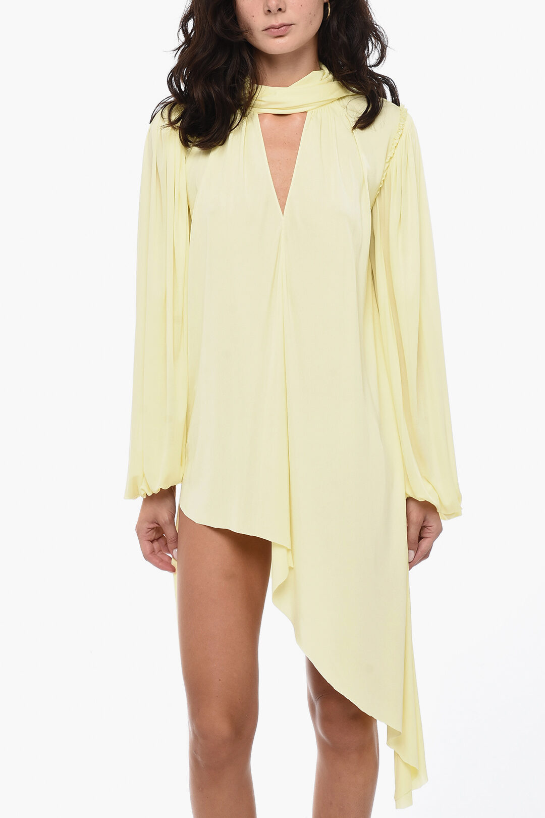 ワンピース LOEWE Asymmetric Dress Multicolor Printed Asymmetric Dress | LOEWE - Antonia