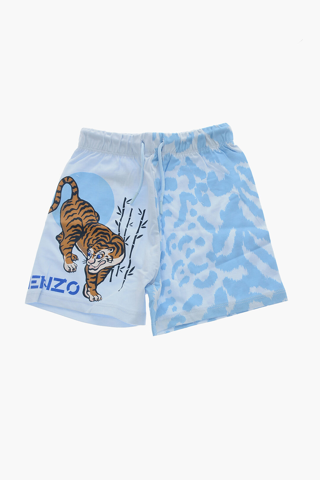 Kenzo Kids Tiger Crest Printed Shorts And T-shirt Set boys