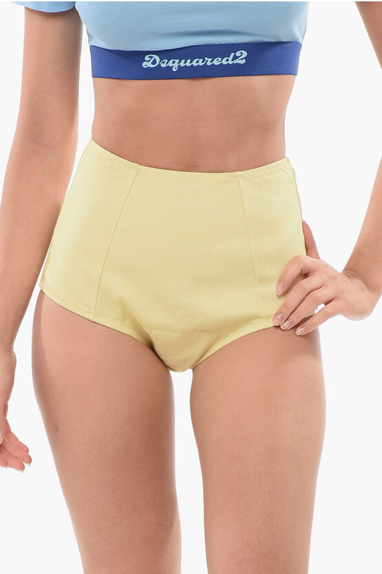 Dsquared2 Tight-fitting Culottes With Back Zip