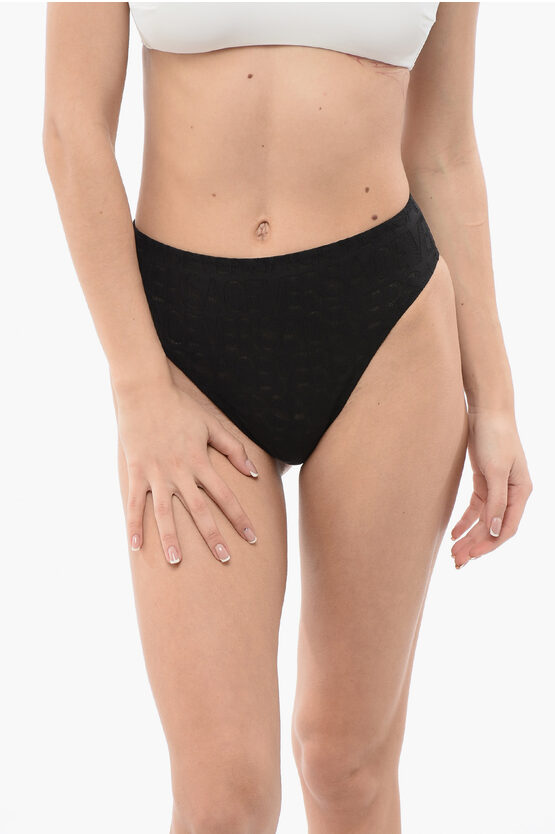 Versace Ton-sur-ton Logoed Slip