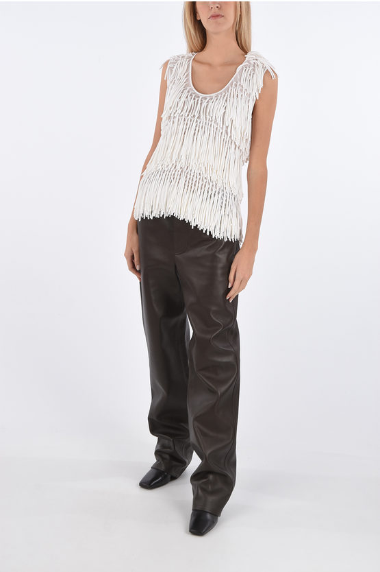 Bottega Veneta Top with All Over Fringes women - Glamood Outlet