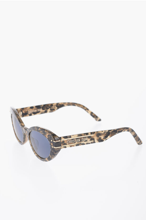 小物 Vintage Dior Sunglasses Tortoise Italy DIOR Vintage Sunglasses Rare Oval Gold Tortoise Brown