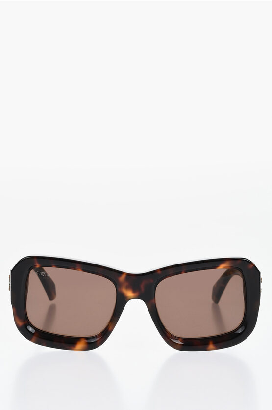 Off-white Tortoiseshell Frame Verona Sunglasses In Multi
