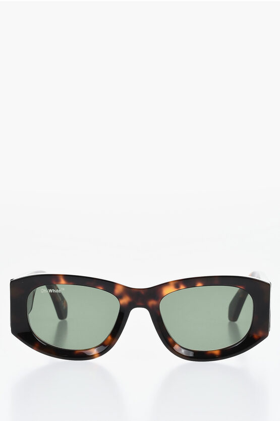 Off-white Tortoiseshell Joan Sunglasses In Multi