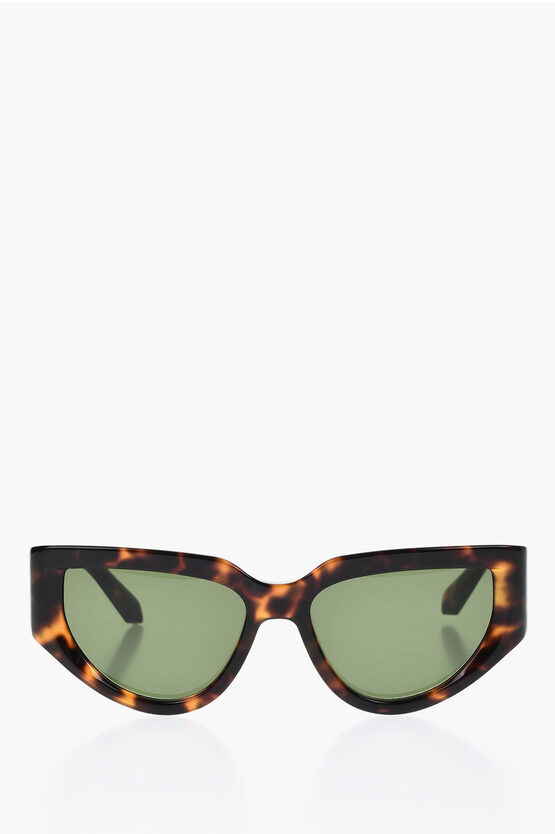 Off-white Tortoiseshell Seward Cat Eye Sunglasses