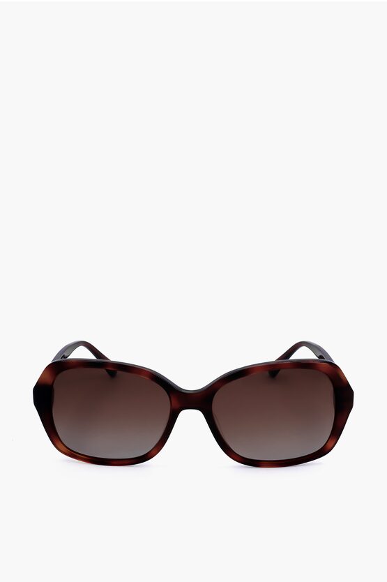 Kate Spade Tortoiseshell Sunglasses With Rectangular Design