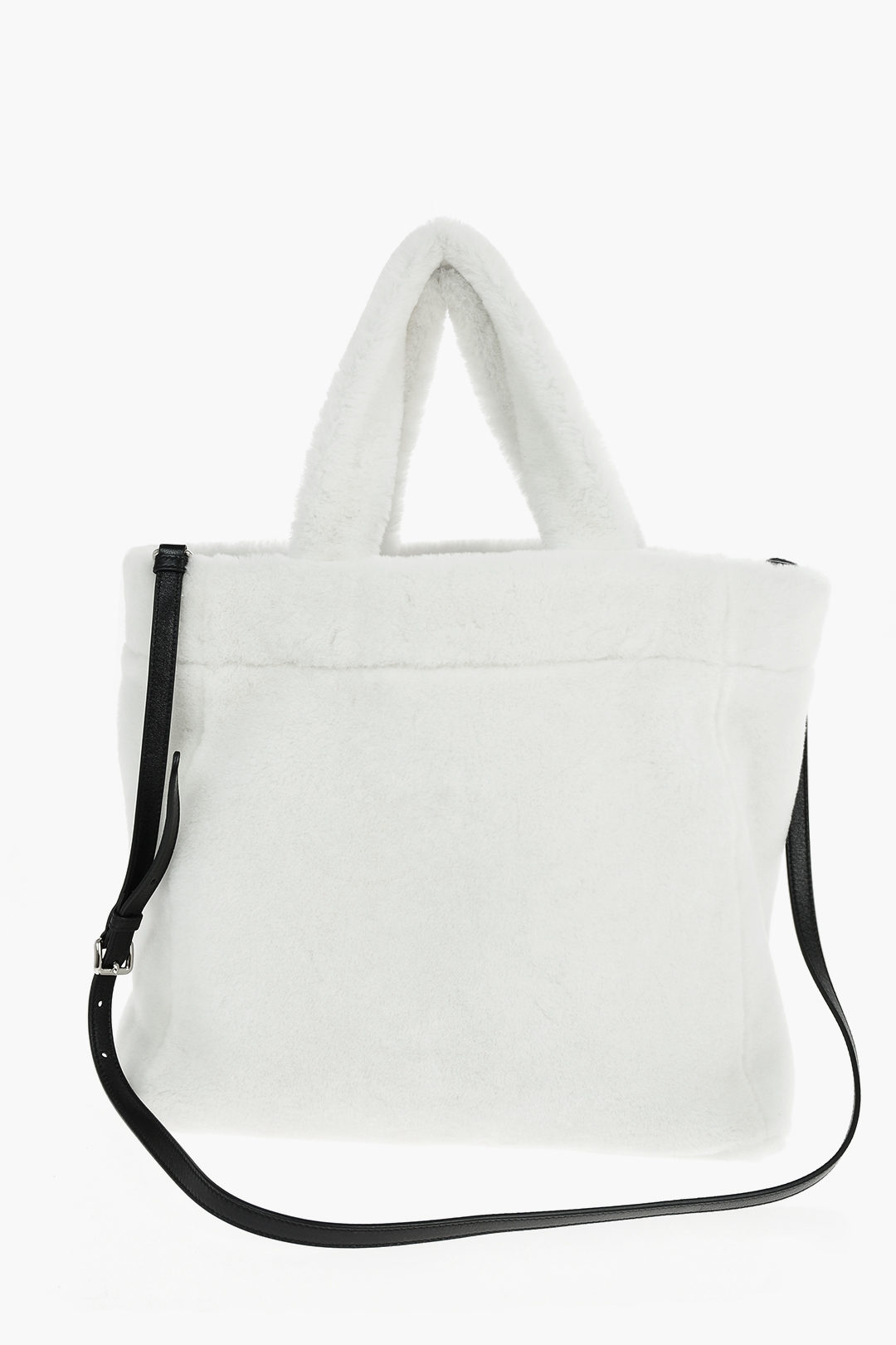 Shopping bag in nappa sintetica trapuntata main image 1