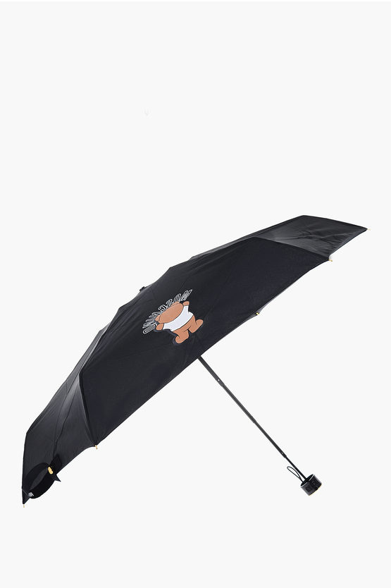 Moschino TOY Logo Printed SUPERMINI Umbrella women - Glamood Outlet