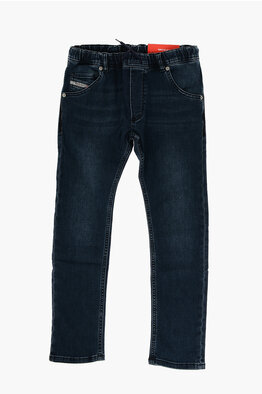 Diesel Kids TRACK Dark Wash KROOLEY-NE-J Joggjeans boys - Glamood