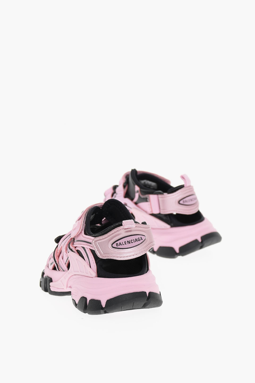 SSENSE  BALENCIAGA Kids Pink  Black Track Sandals Now  Facebook