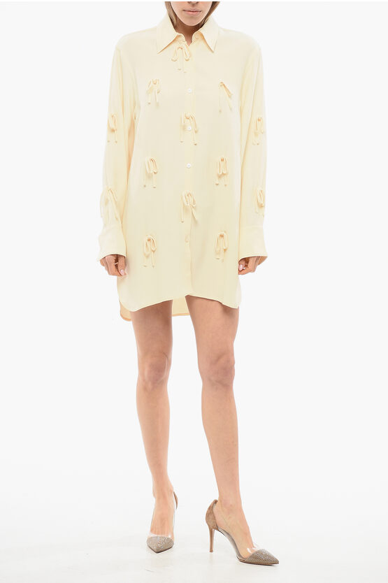Viktor & Rolf Tulle Long Bed Of Bows Shirt