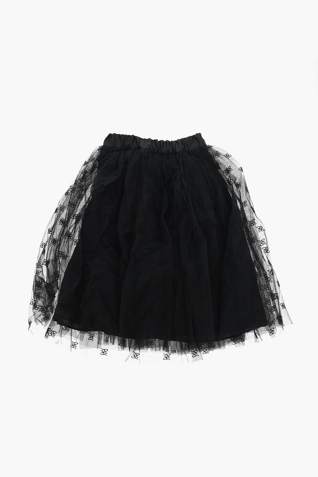 スカート Fendi Black Crepe Skirt FENDI Swirl Pail Design Skirt Size 44(K-153364) | eBay