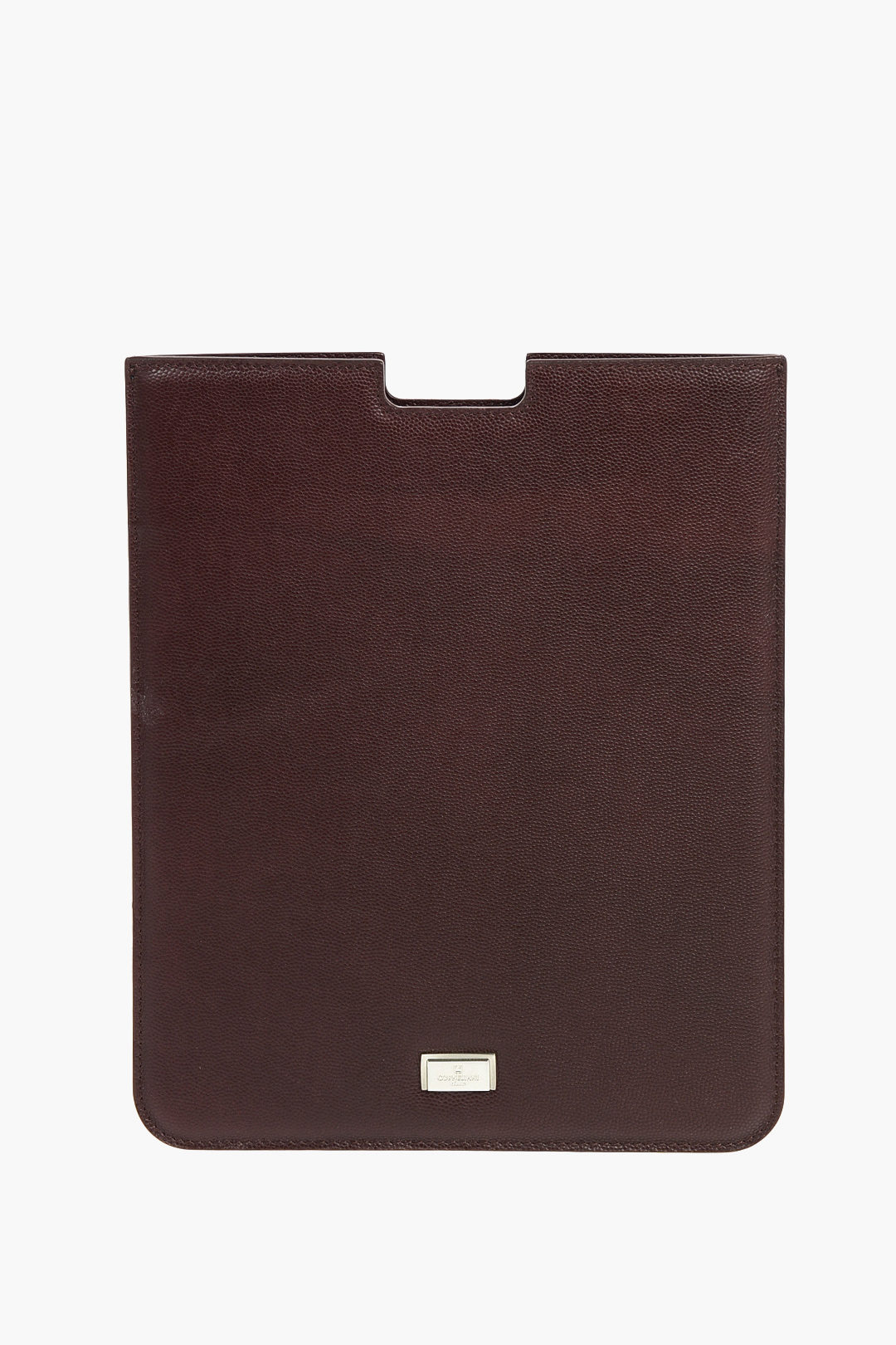 Corneliani Tumbled Leather Tablet Case men Glamood Outlet