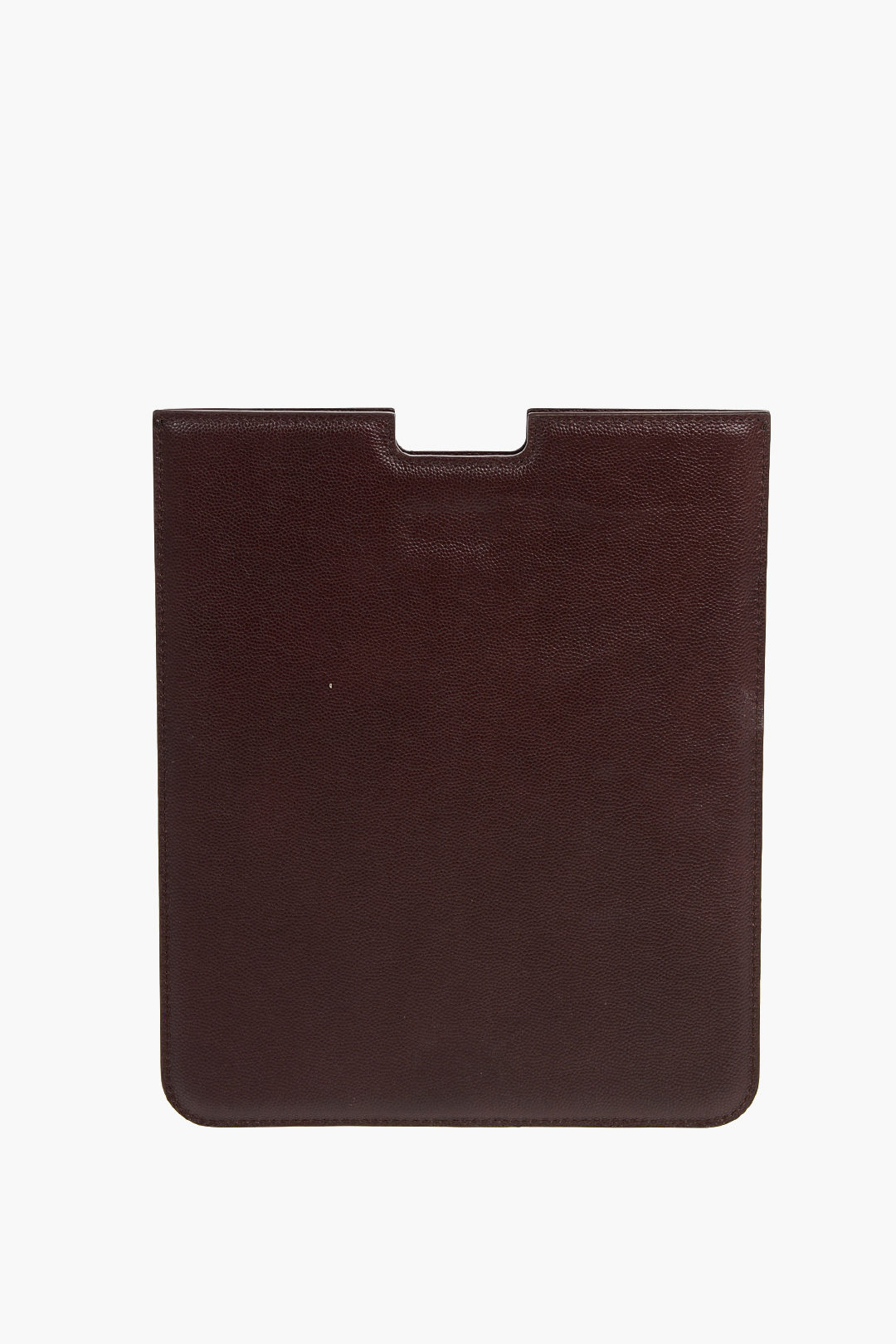 Corneliani Tumbled Leather Tablet Case men Glamood Outlet