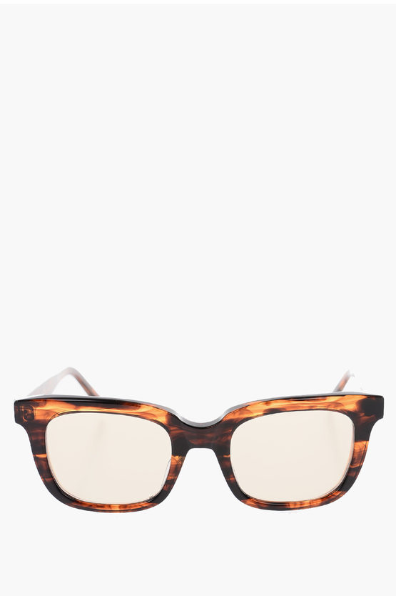 Oamc Turtle Printed Wayfarer Sunglasses In Multi