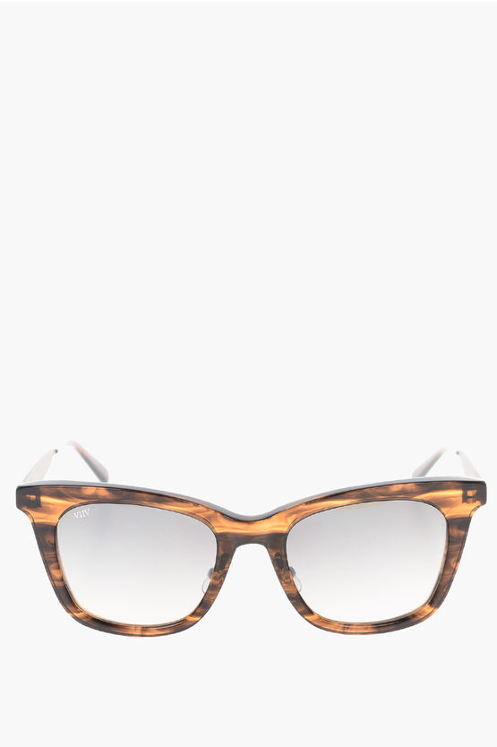 Oamc Turtle Printed Wayfarer Sunglasses In Brown