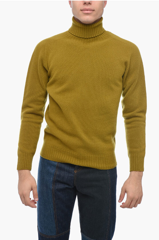 Shop Altea Turtleneck Cashmere Blend Sweater