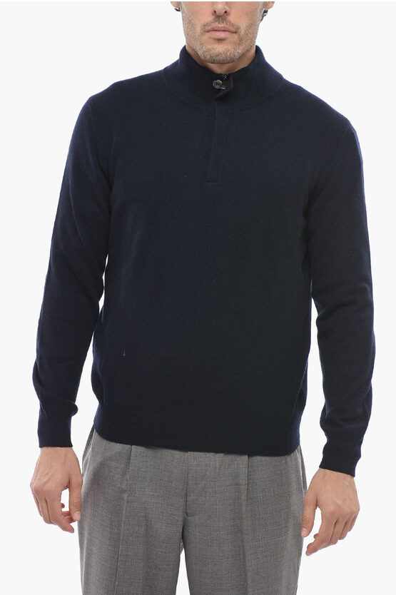 Shop Corneliani Turtleneck Cashmere Sweater