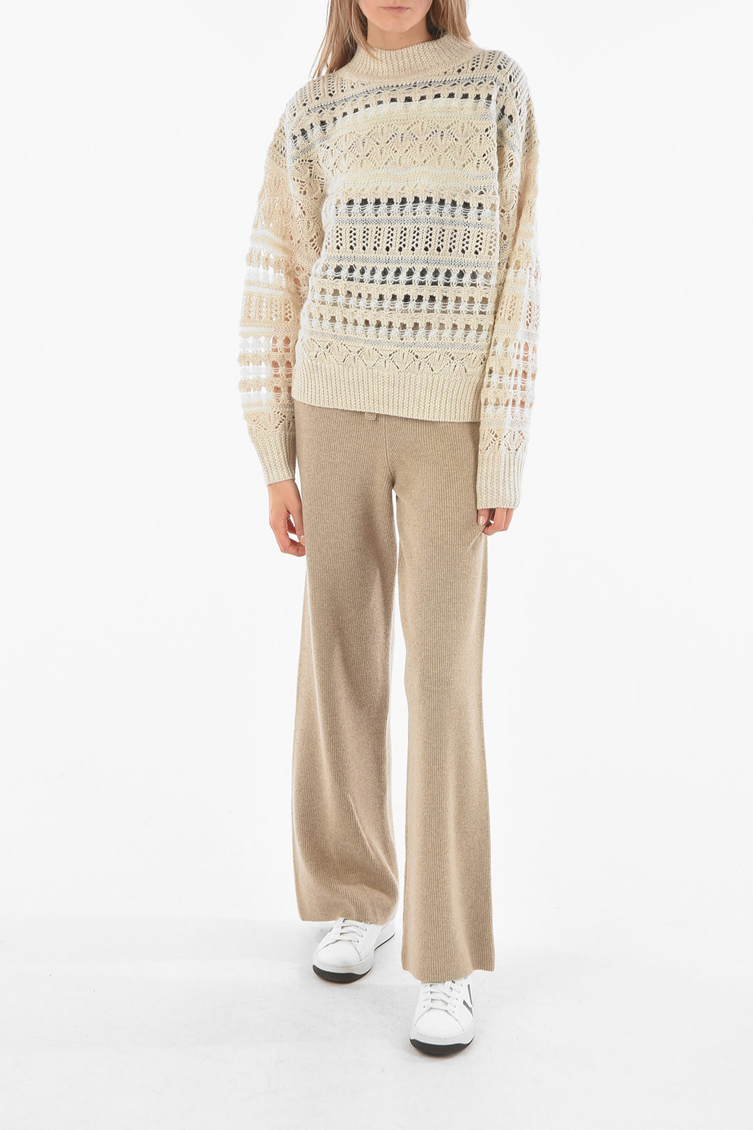 Isabel Marant Turtleneck PERNILLE Perforated Sweater women