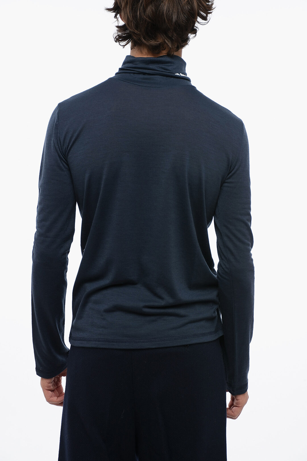 Jil Sander Turtleneck Tech Wool Sweater men Glamood Outlet