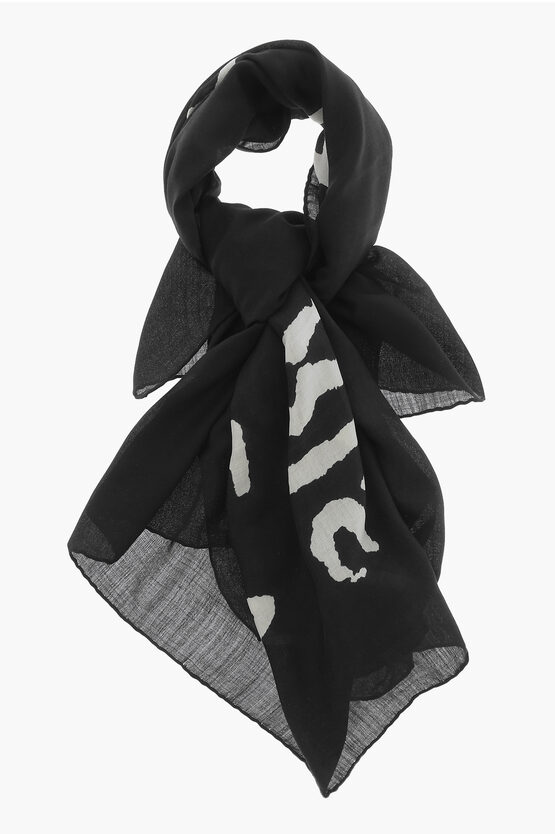 Shop Givenchy Twiil Slik And Cashmere Scarf