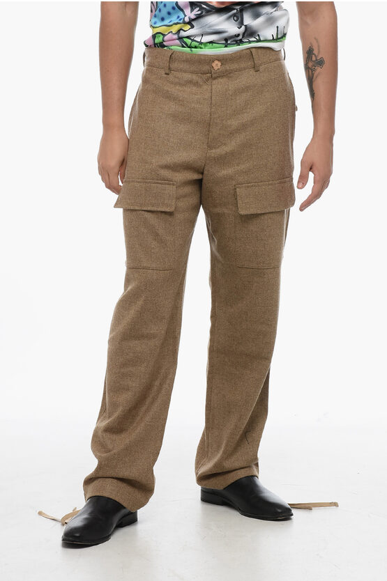Twill Wool Cargo Pa… - image