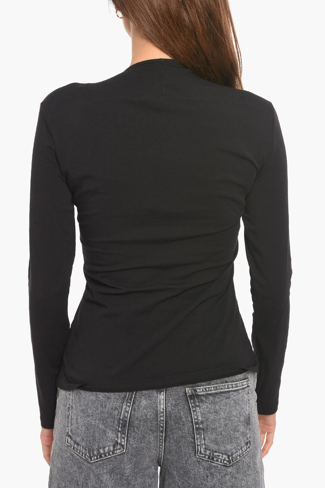 Proenza Schouler Twisted KEYHOLE Long Sleeved Top women - Glamood