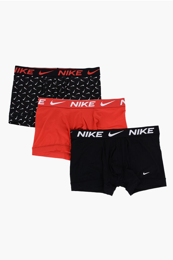 Shop Nike Two-tone 3 Pairs Of Boxer Set