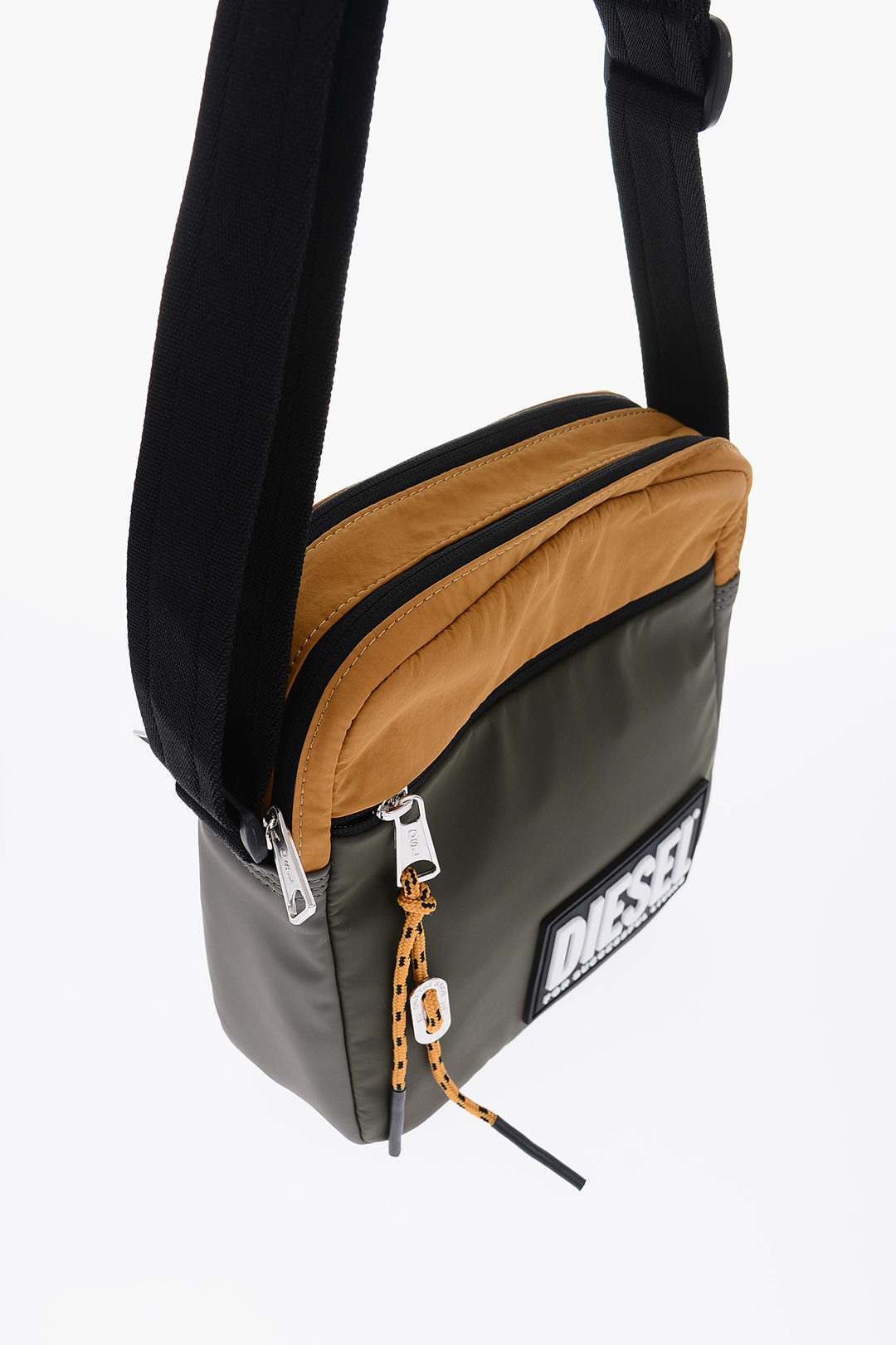 Diesel Two-tone B55 VERTYO Shoulder Bag with Embossed Logo men