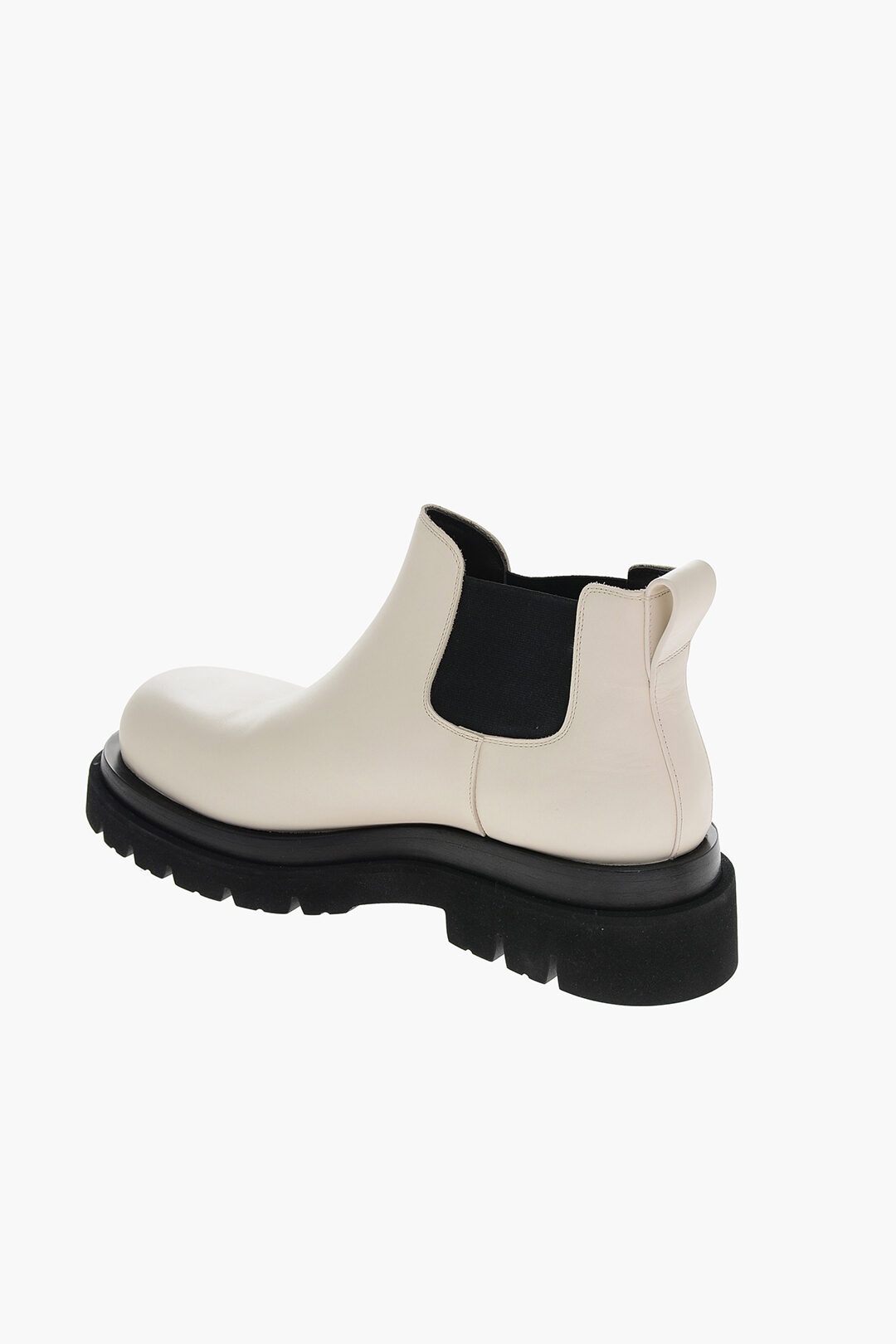 Bottega Veneta Two Tone Chelsea Boots With Track Sole 4cm Men Glamood