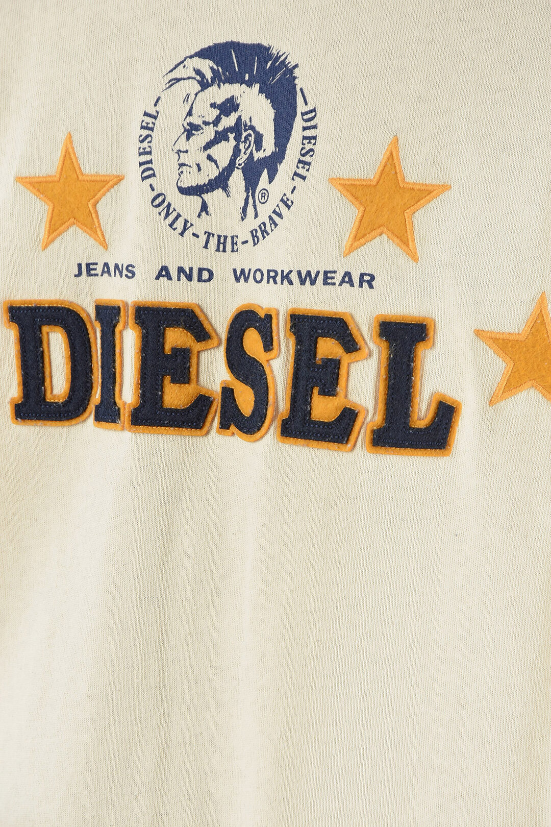 Diesel Two-Tone Maxi Printed T-JUSPLIT Crew-Neck T-shirt men - Glamood  Outlet
