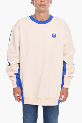 Two tone crew hot sale neck sweatshirts