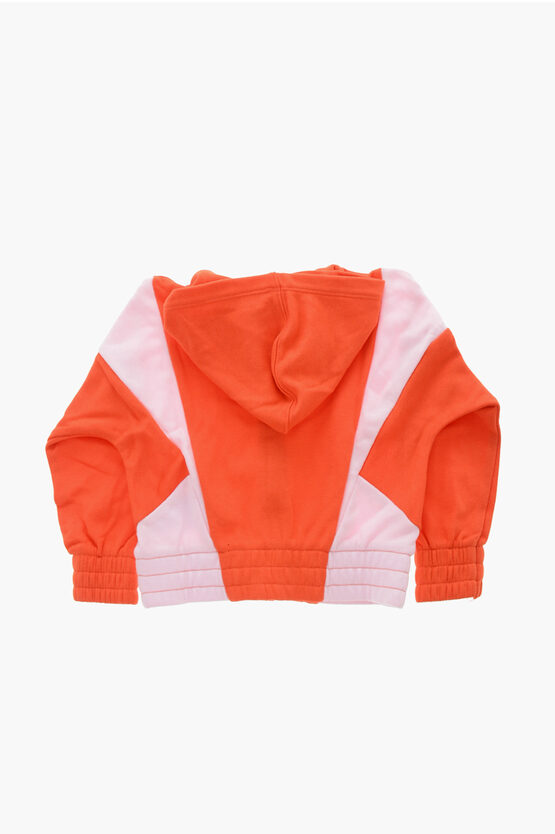 Two-Tone Hoodie SWOOSH with Zip Closure