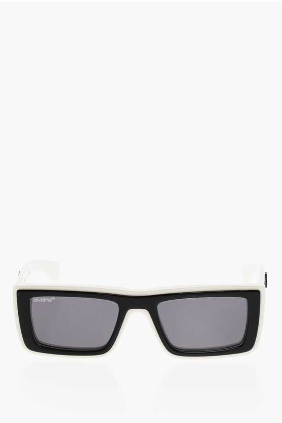 Off-white Two-tone Jacob Wayfarer Sunglasses In Multi