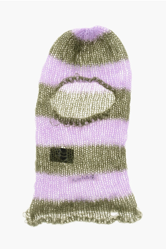 C.rusade Two-tone Knitted Balaclava
