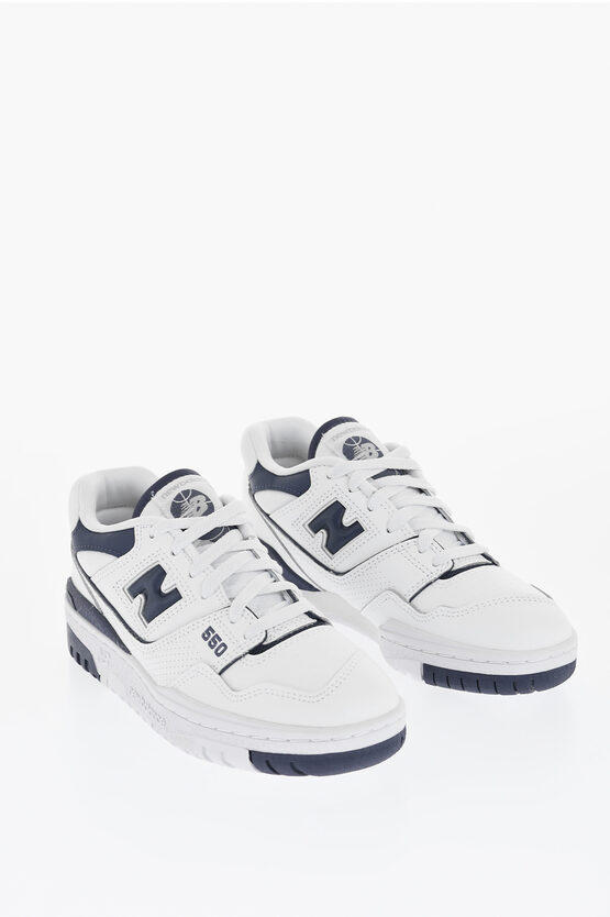 スニーカー New Balance Two-Tone Leather 550 Sneakers New Balance Two-Tone Leather 550 Low Top Sneakers women