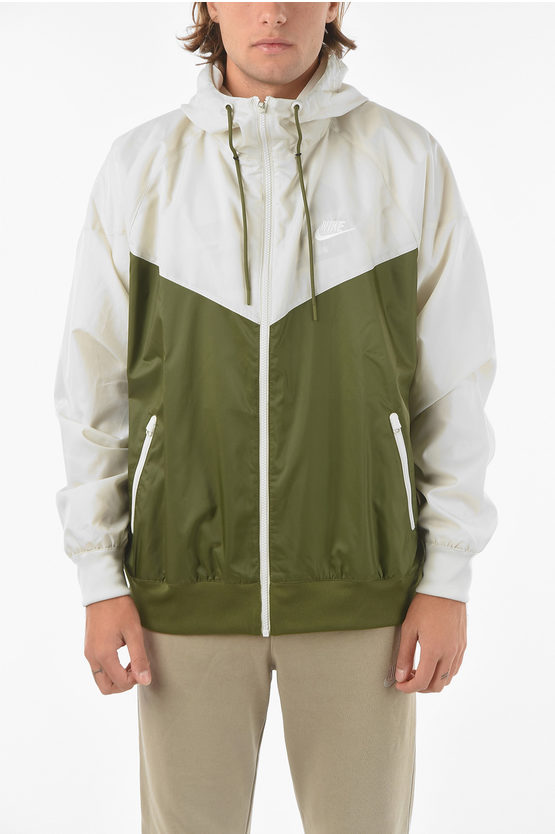 Nike Two Tone Lightweight Windbreaker Jacket with Hood men - Glamood Outlet
