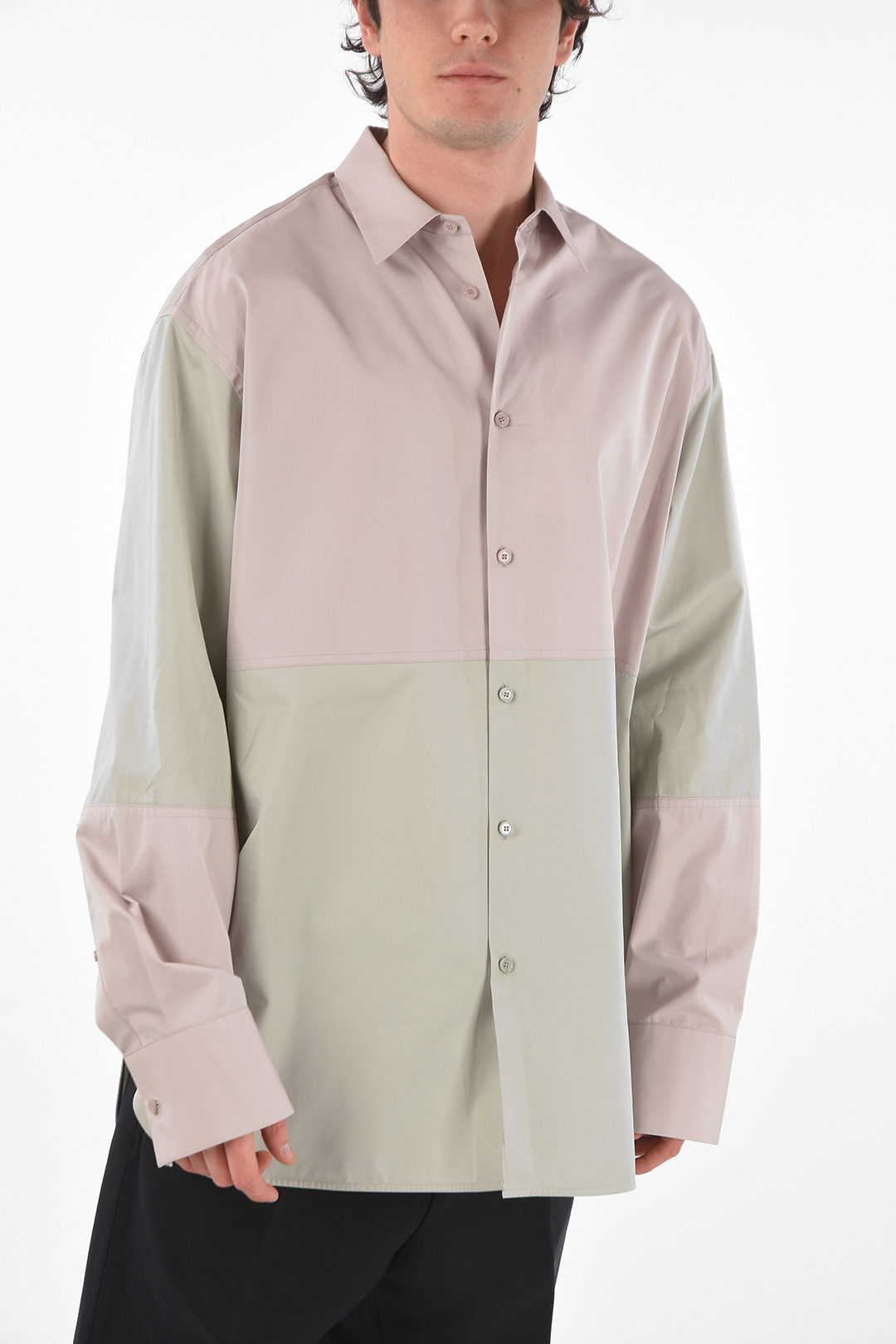 Two Tone NOUVEAU Oversized Shirt