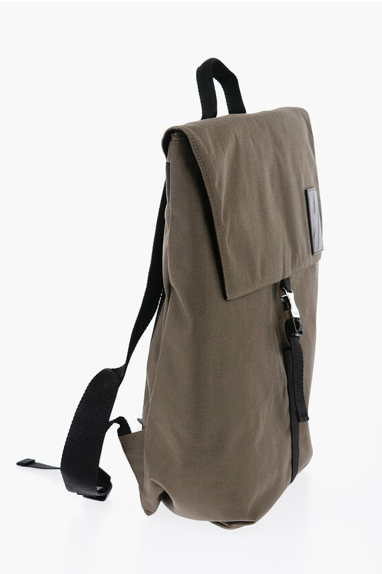 Two-Tone Nylon CITY FLAP Backpack