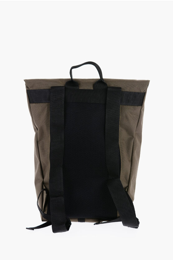Two-Tone Nylon CITY FLAP Backpack