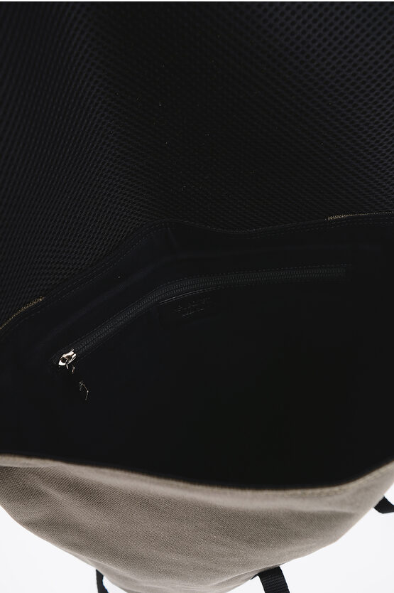 Two-Tone Nylon CITY FLAP Backpack