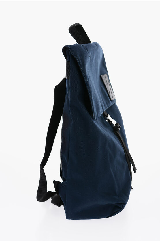 Two-Tone Nylon CITY FLAP Backpack