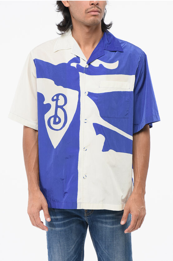 Two-Tone Nylon Shir… - image