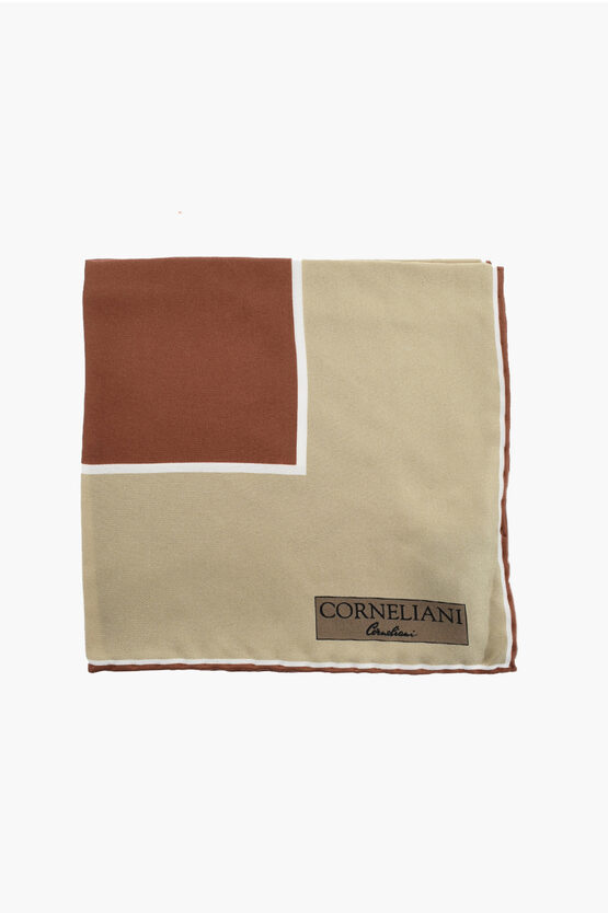 Two-Tone Silk Pocke… - image